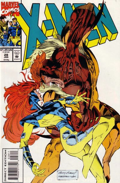 Marvel COMIC BOOK X-Men #28 (VF/NM)