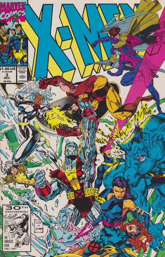 Marvel COMIC BOOK X-Men #3 (VF/NM)