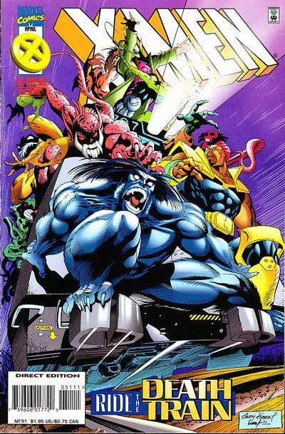Marvel COMIC BOOK X-Men #51 (VF/NM)