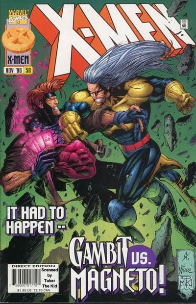 Marvel COMIC BOOK X-Men #58 (VF/NM)