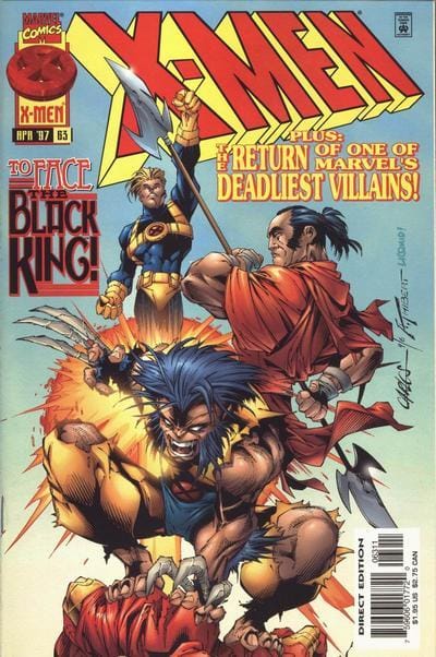 Marvel COMIC BOOK X-Men #63 (VF/NM)