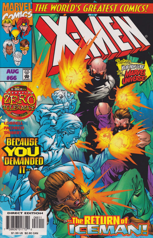 Marvel COMIC BOOK X-Men #66 (VF/NM)