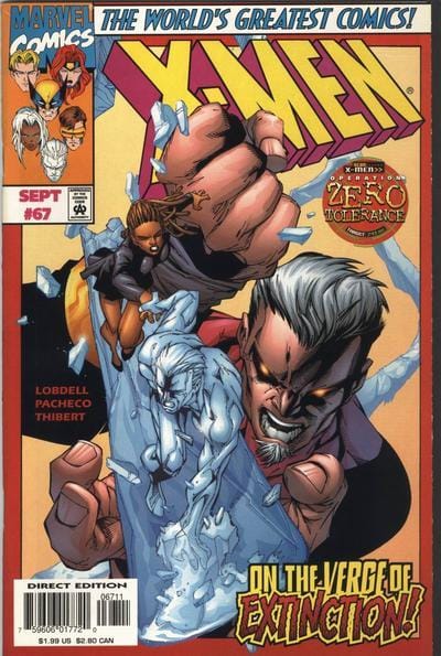 Marvel COMIC BOOK X-Men #67 (VF/NM)