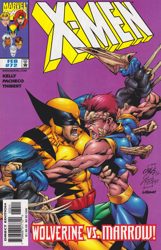 Marvel COMIC BOOK X-Men #72 (VF/NM)