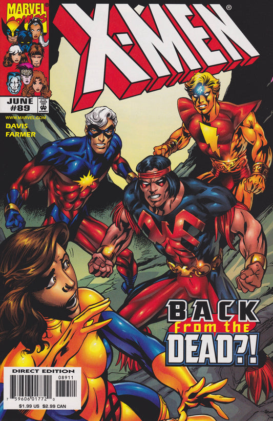 Marvel COMIC BOOK X-Men #89 (VF/NM)