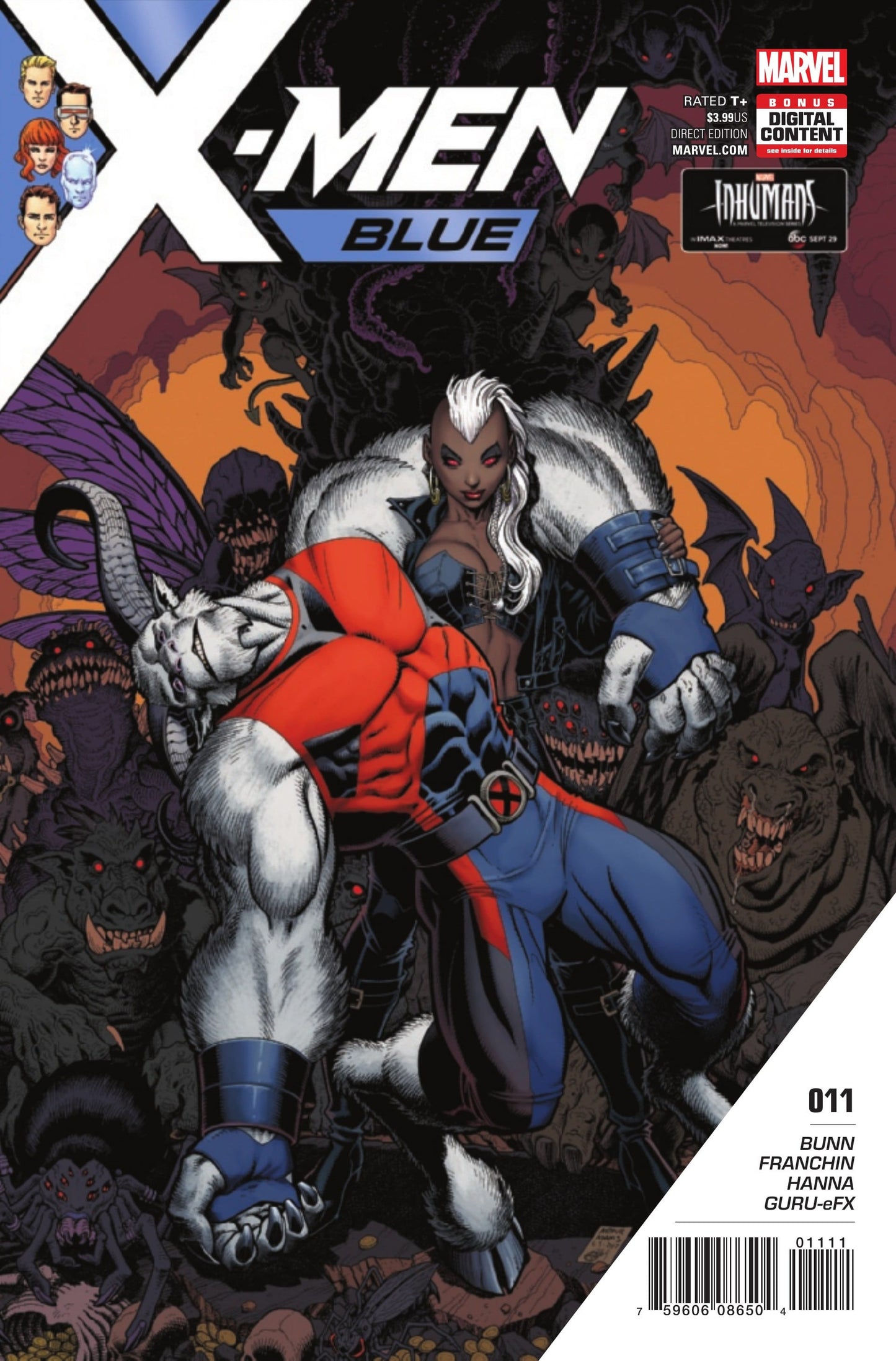 Marvel COMIC BOOK X-Men: Blue #11 (VF/NM)