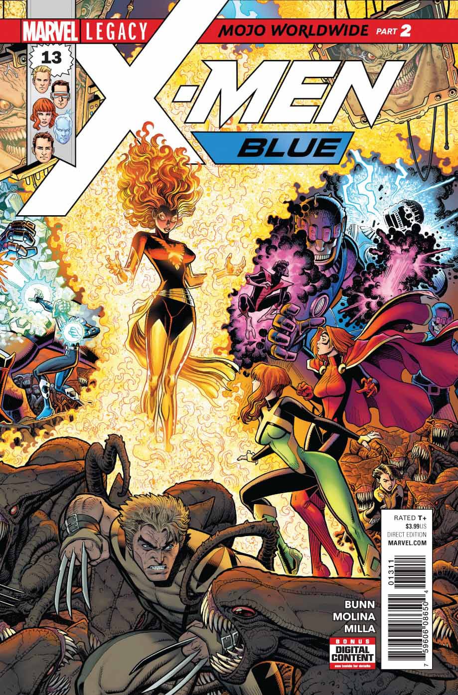 Marvel COMIC BOOK X-Men: Blue #13 (VF/NM)