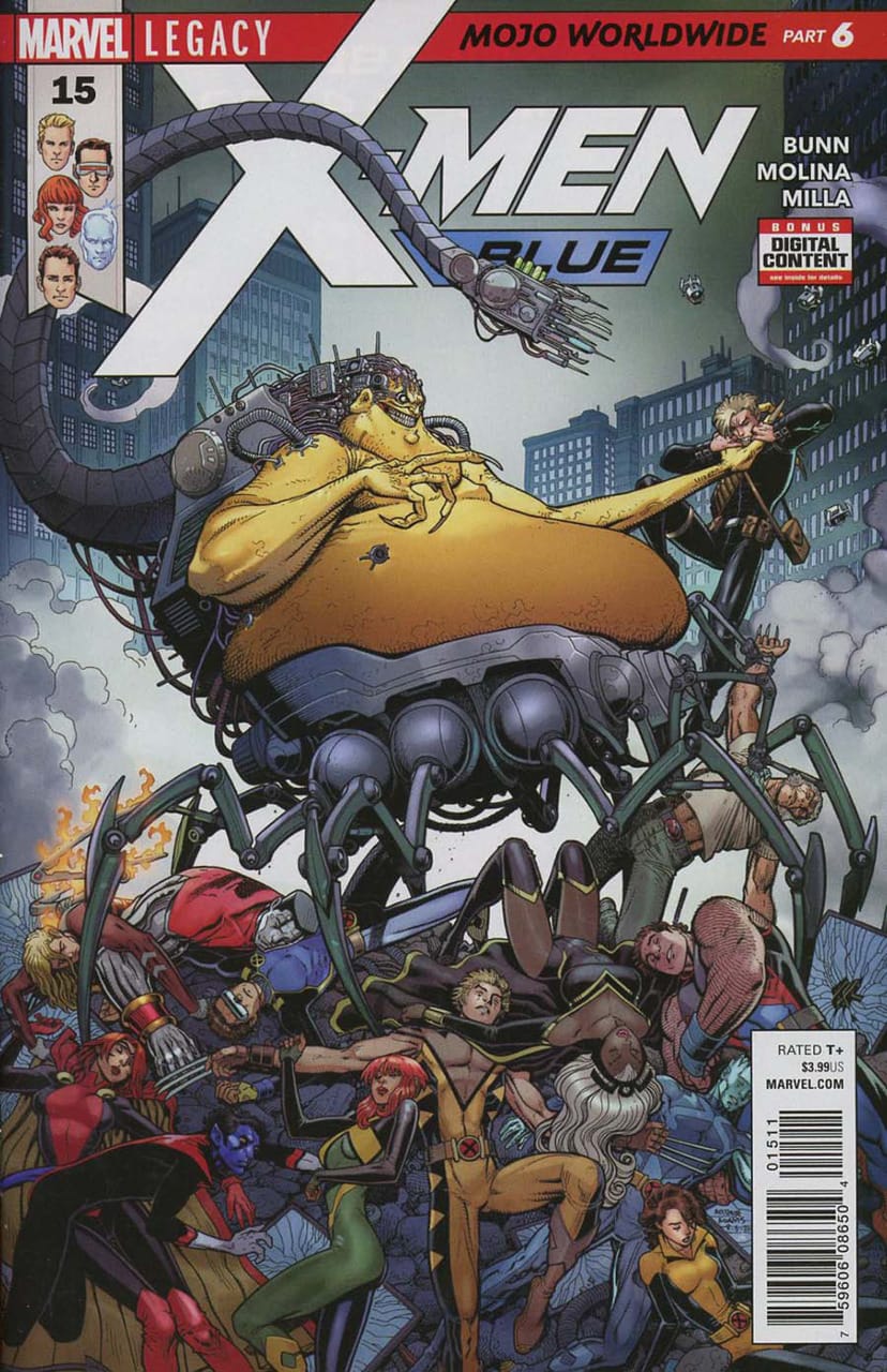 Marvel COMIC BOOK X-Men: Blue #15 (VF/NM)