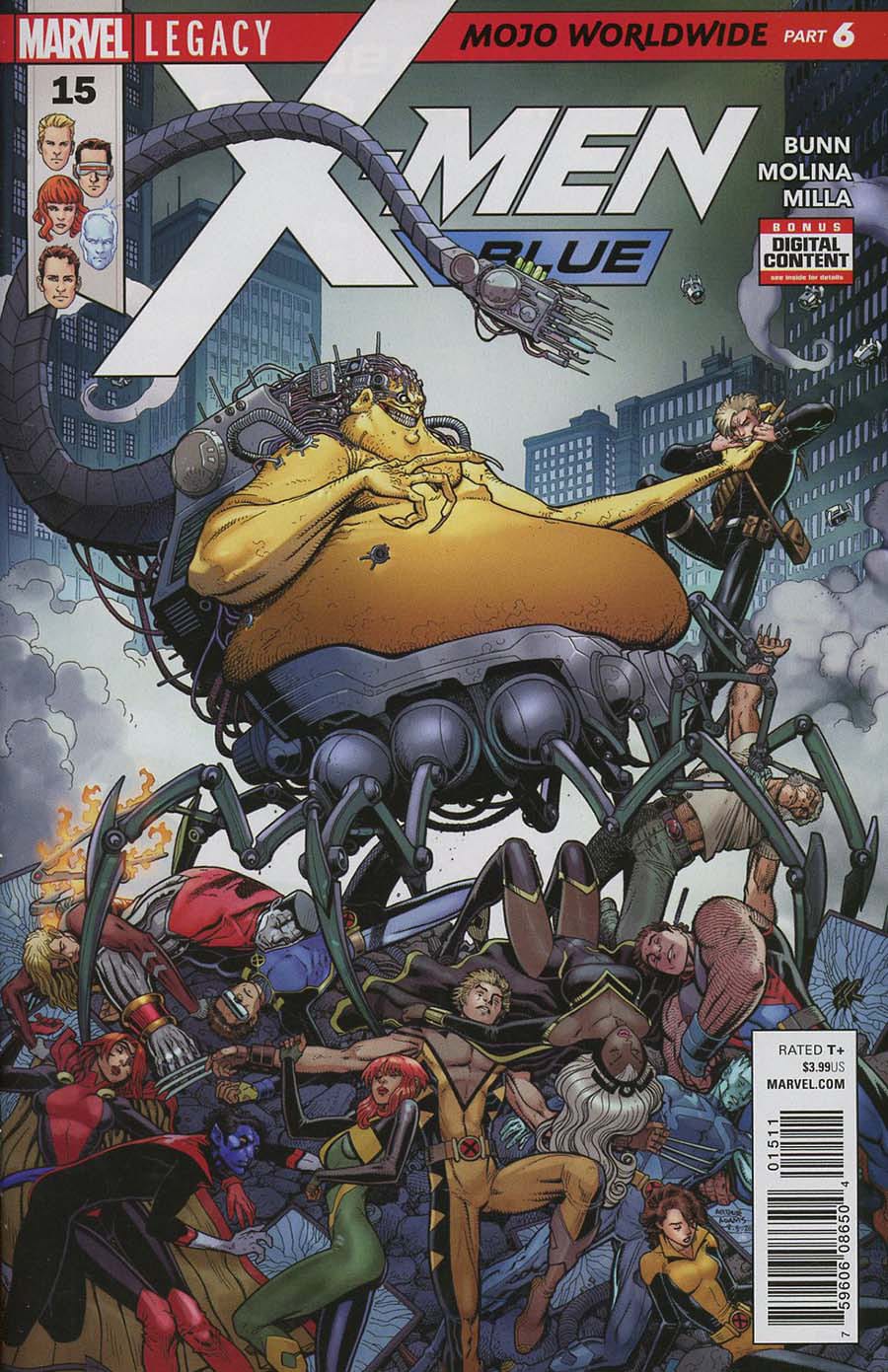 Marvel COMIC BOOK X-Men: Blue #15 (VF/NM)
