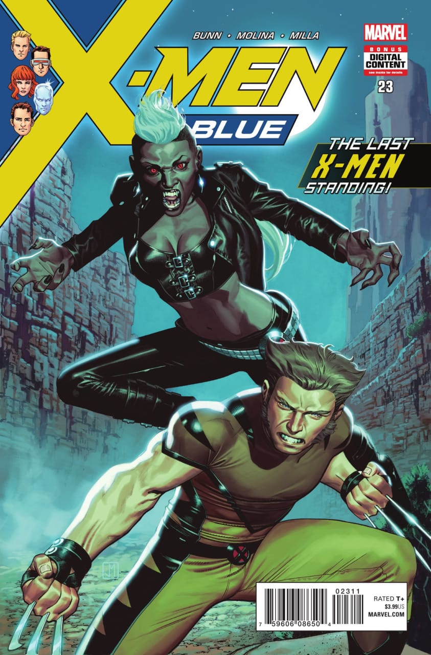 Marvel COMIC BOOK X-Men: Blue #23 (VF/NM)