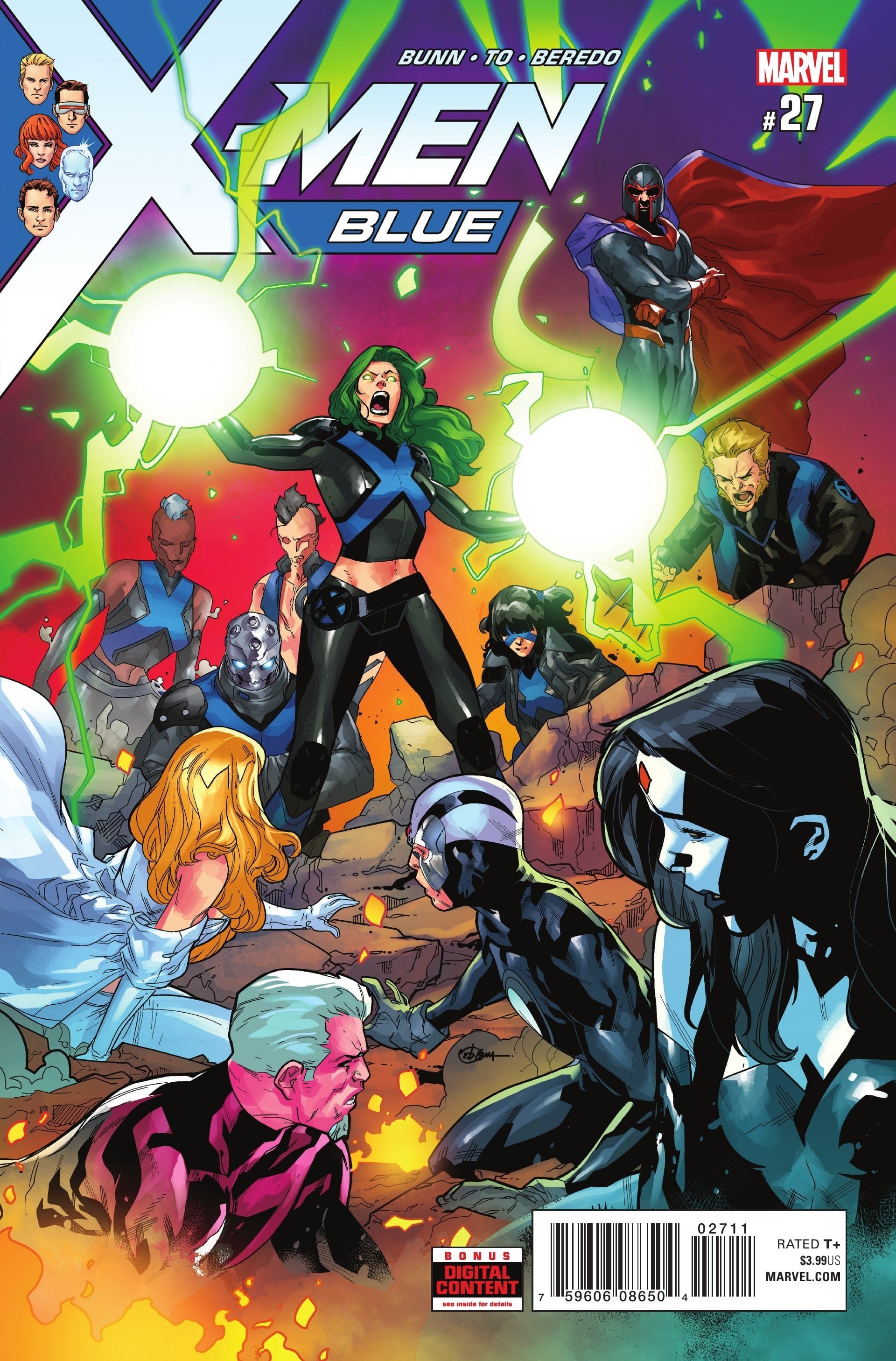 Marvel COMIC BOOK X-Men: Blue #27 (VF/NM)