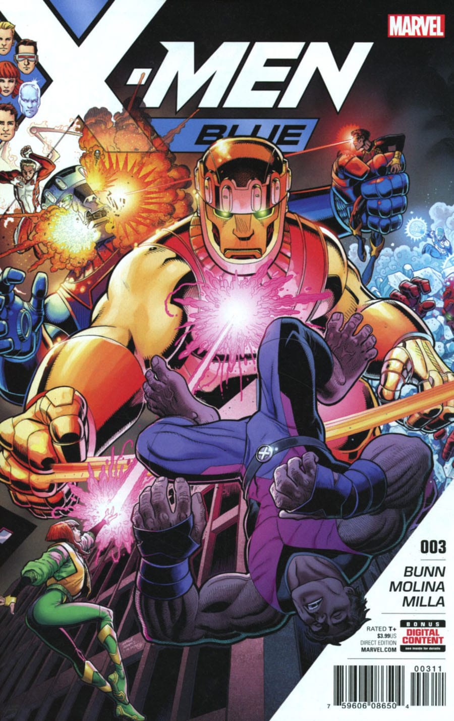 Marvel COMIC BOOK X-Men: Blue #3 (VF/NM)
