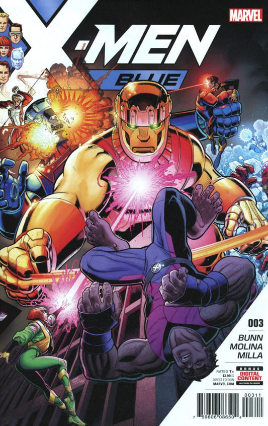 Marvel COMIC BOOK X-Men: Blue #3 (VF/NM)