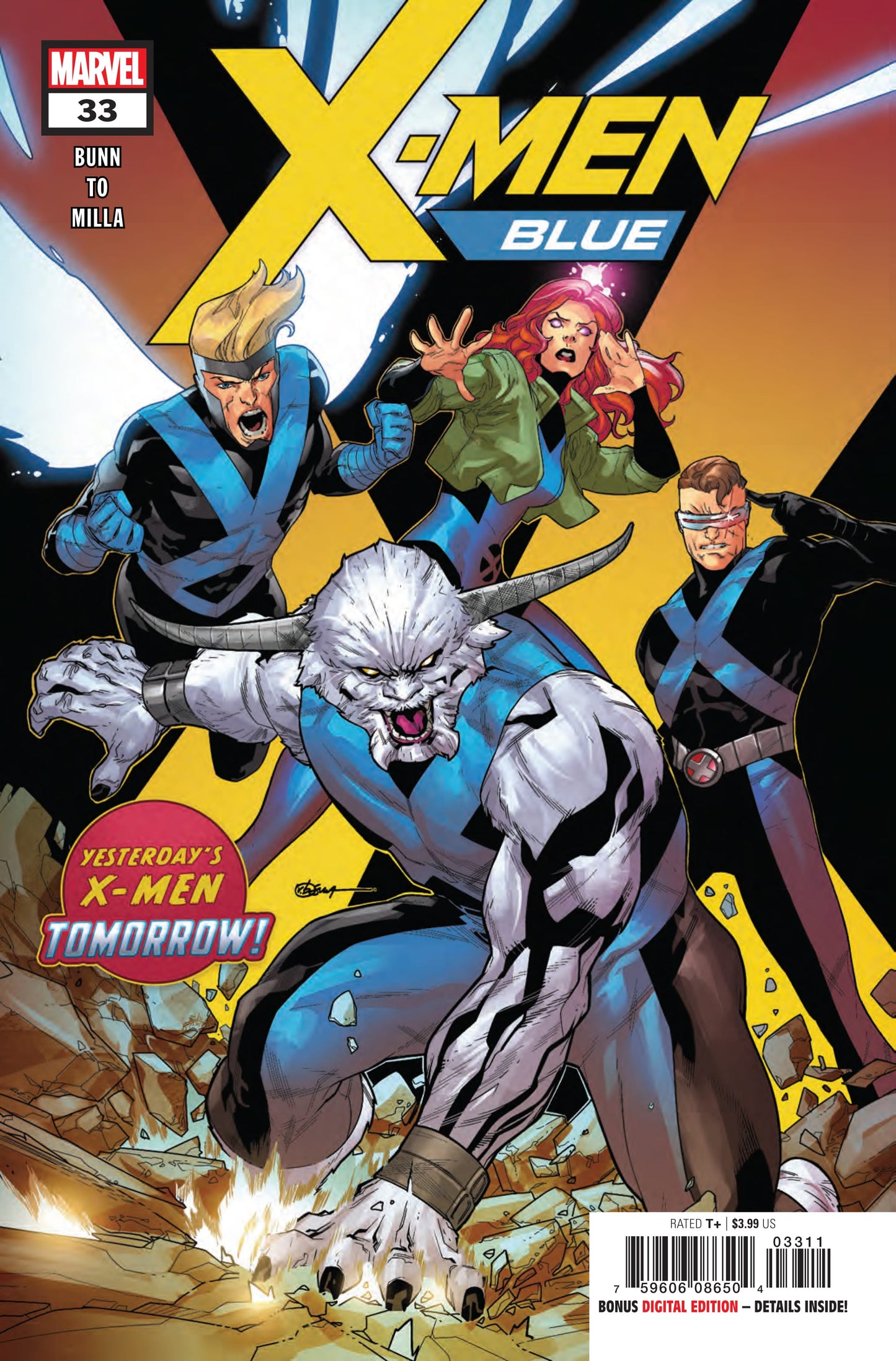 Marvel COMIC BOOK X-Men: Blue #33 (VF/NM)