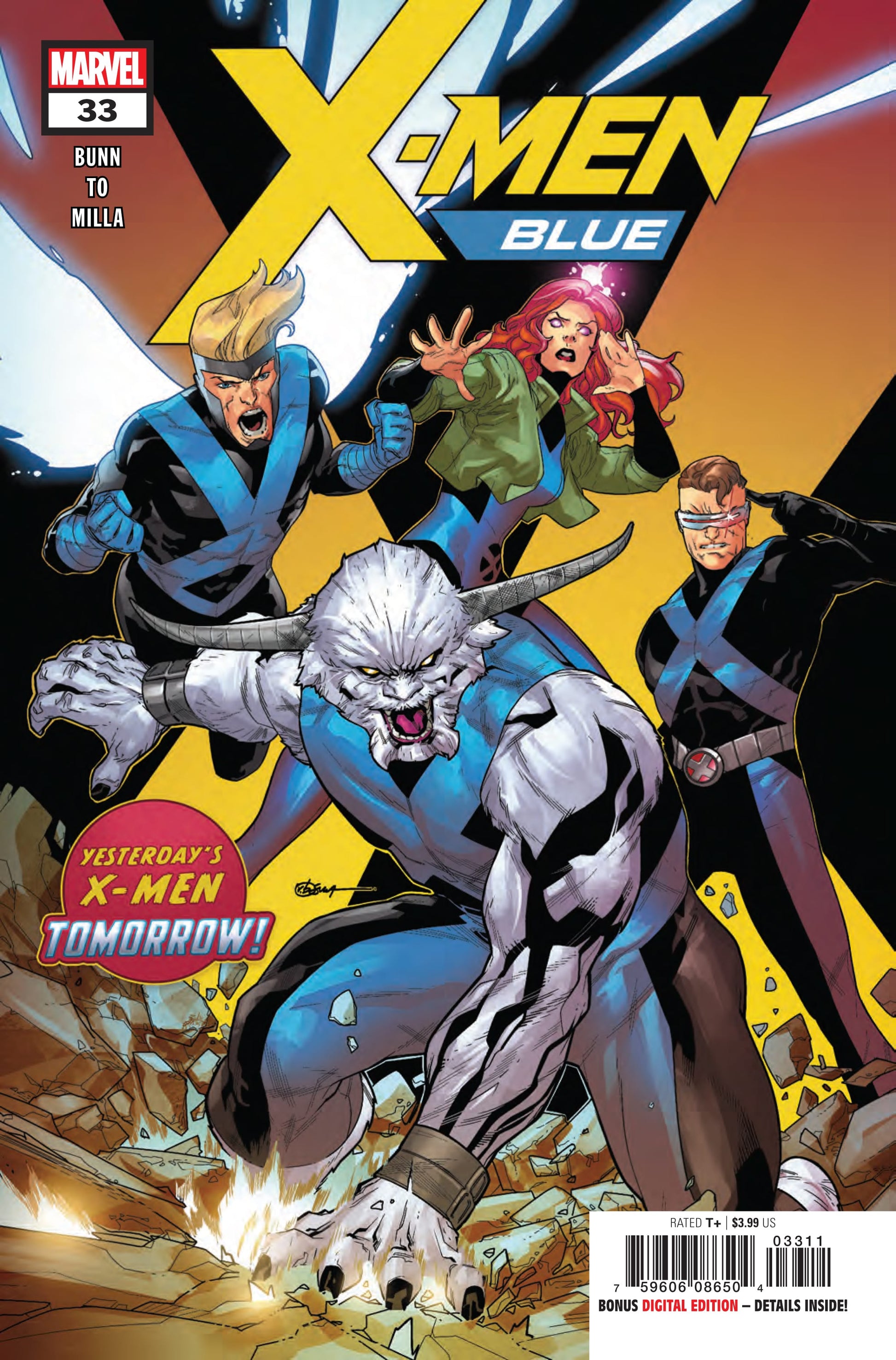 Marvel COMIC BOOK X-Men: Blue #33 (VF/NM)