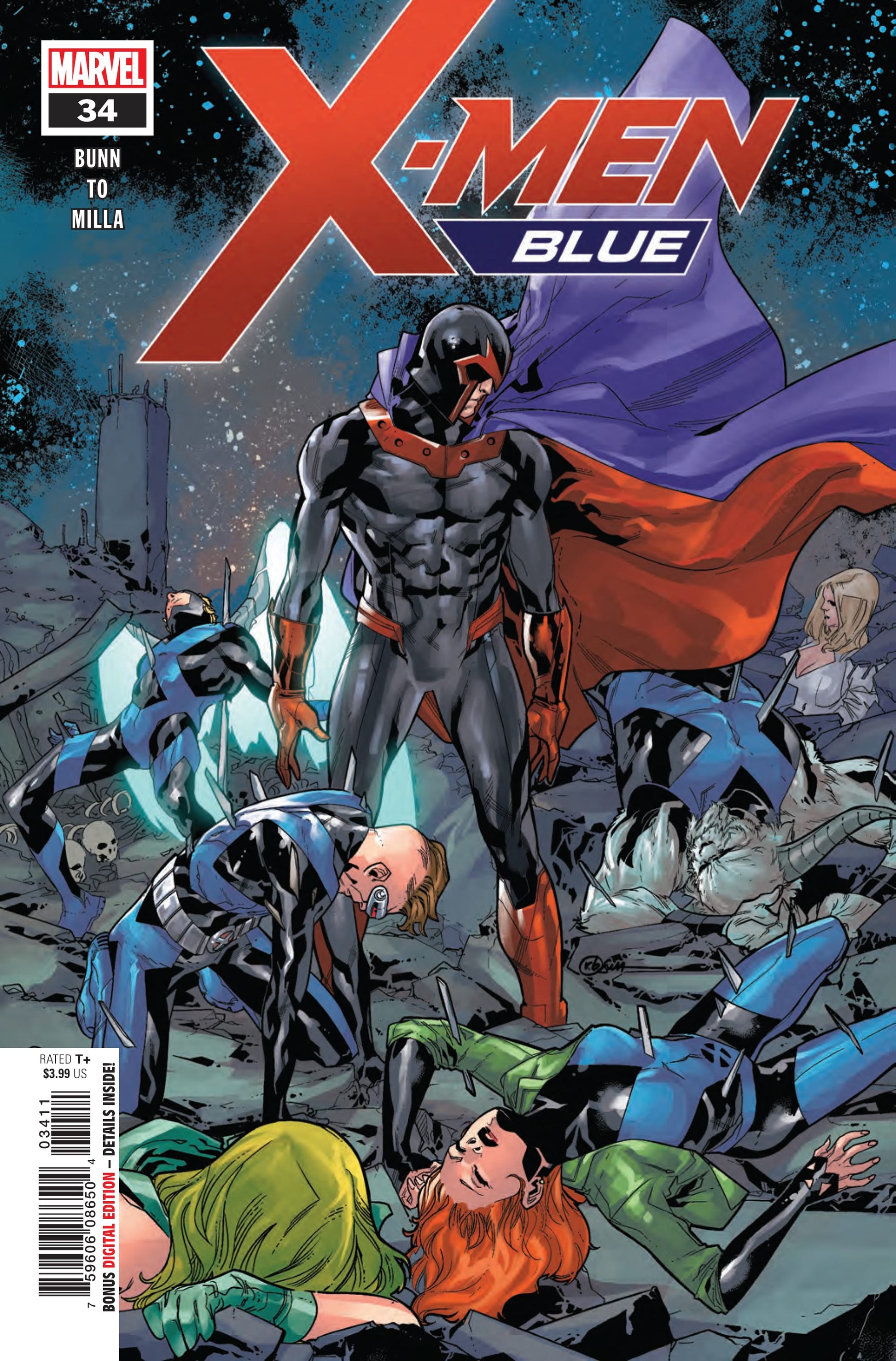 Marvel COMIC BOOK X-Men: Blue #34 (VF/NM)