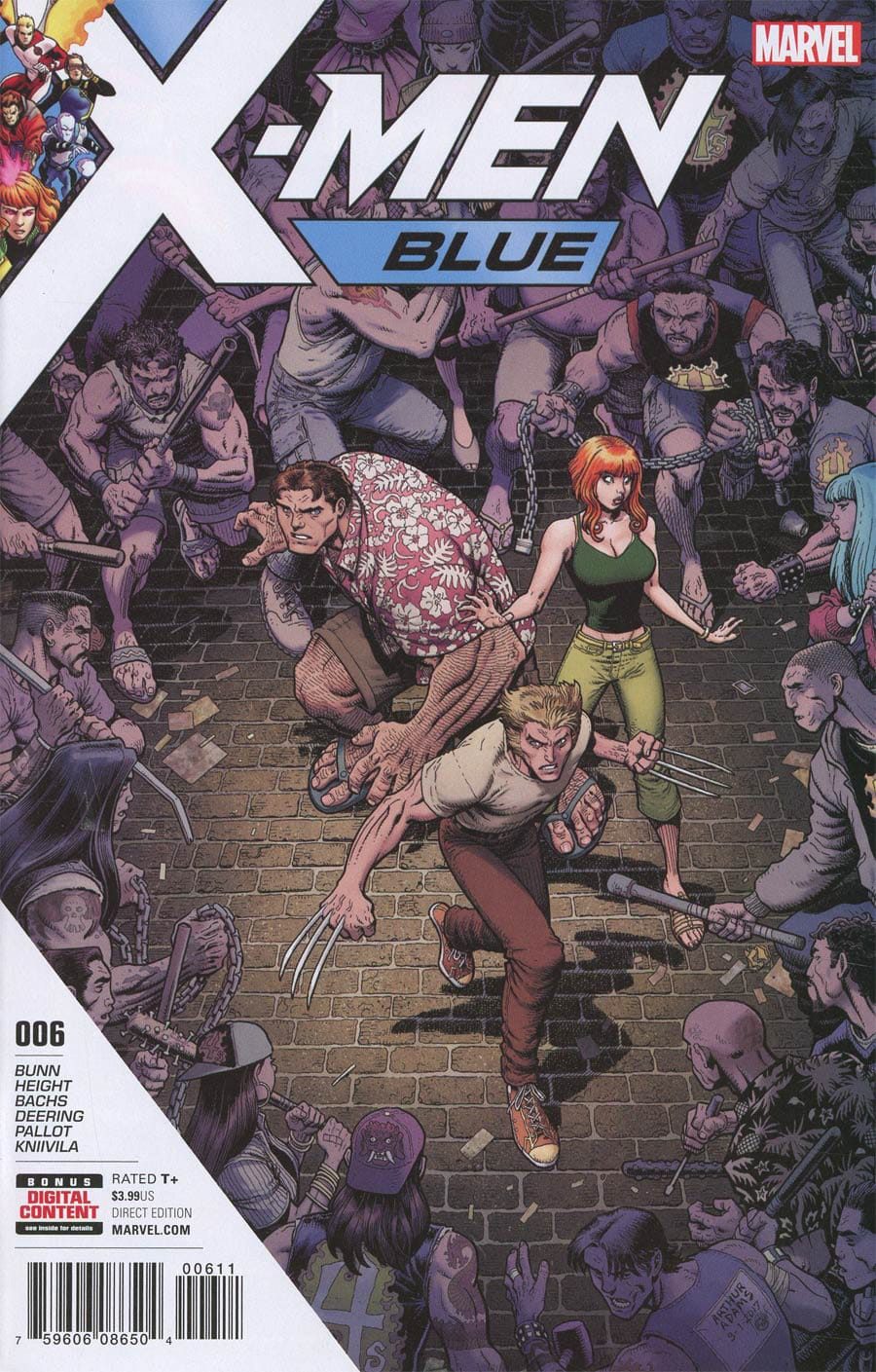 Marvel COMIC BOOK X-Men: Blue #6 (VF/NM)