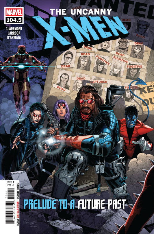 Marvel COMIC BOOK X-MEN BY CHRIS CLAREMONT: PRELUDE TO A FUTURE PAST #1