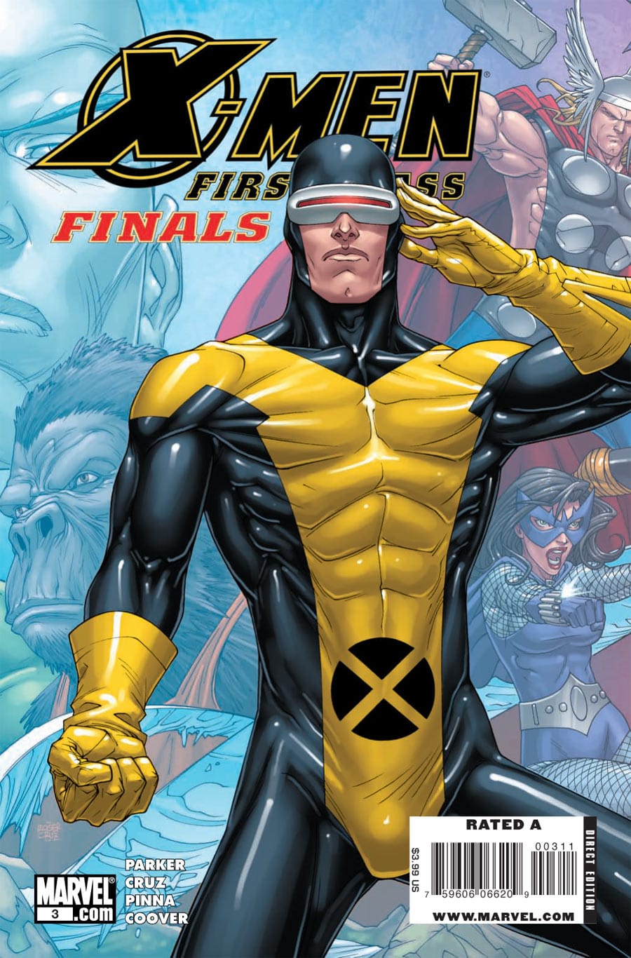 Marvel COMIC BOOK X-Men: First Class Finals #3 (VF/NM)