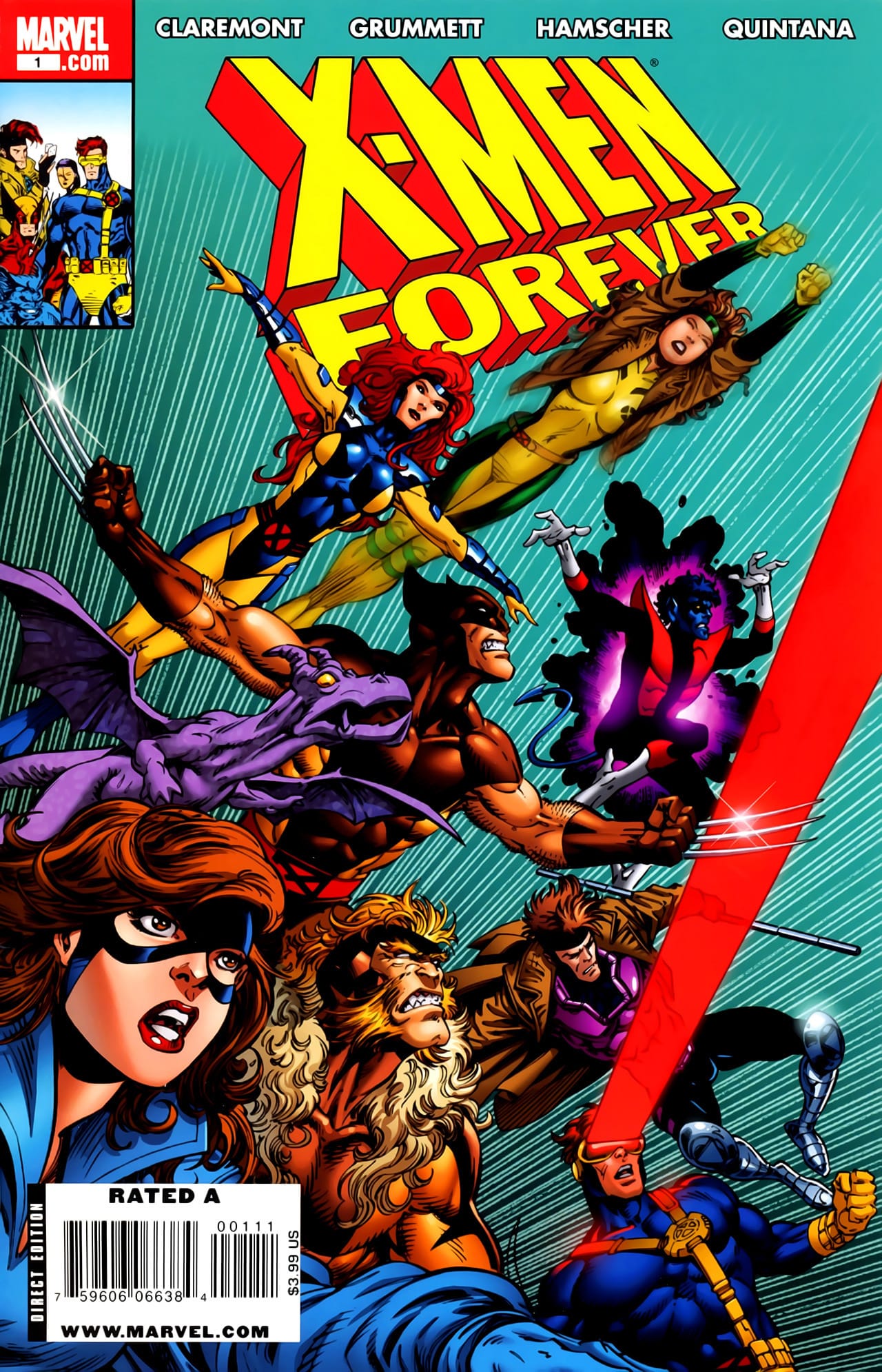 Marvel COMIC BOOK X-Men Forever #1 - CVR A (VF/NM)