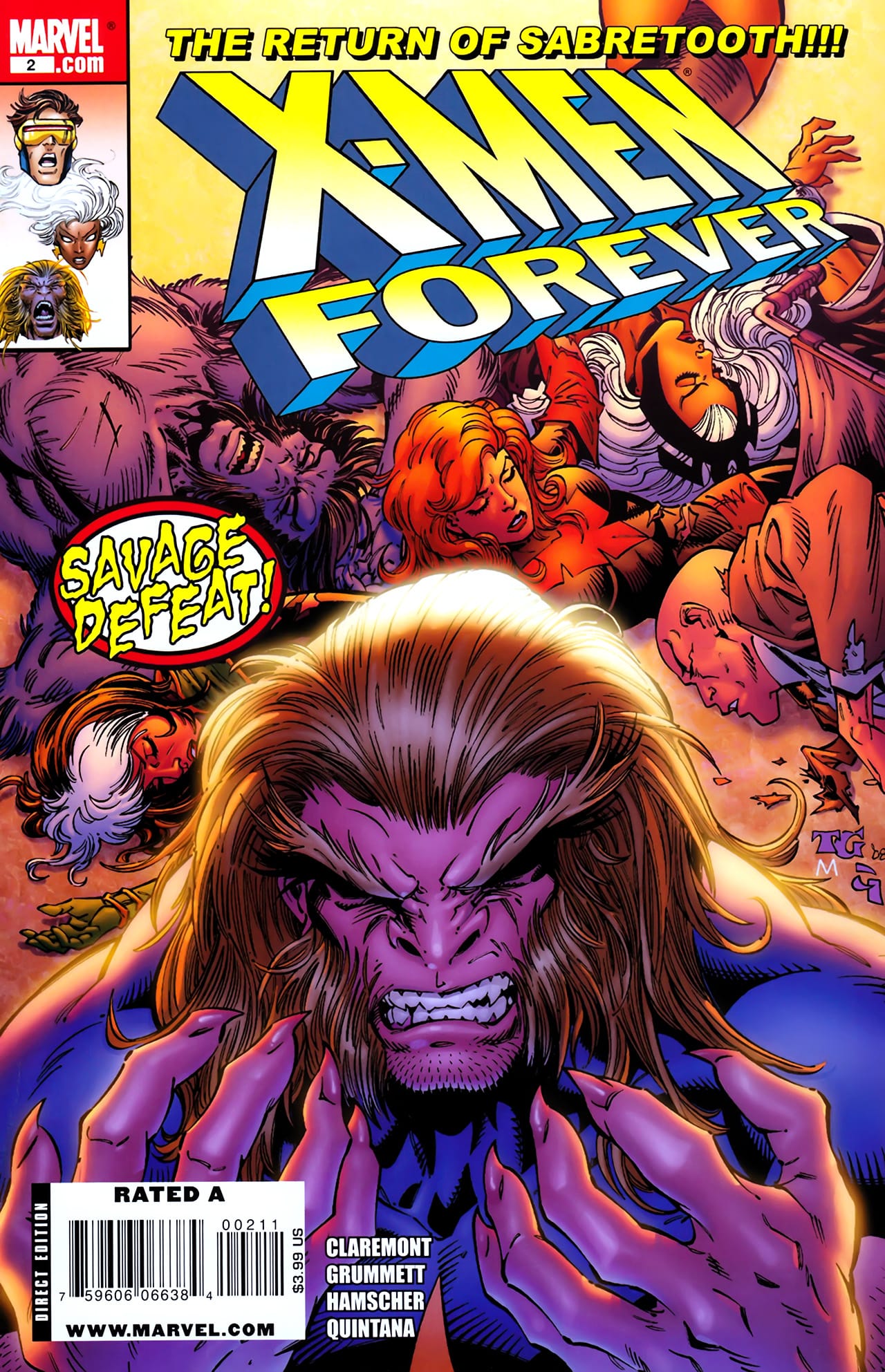 Marvel COMIC BOOK X-Men Forever #2 - CVR A (VF/NM)