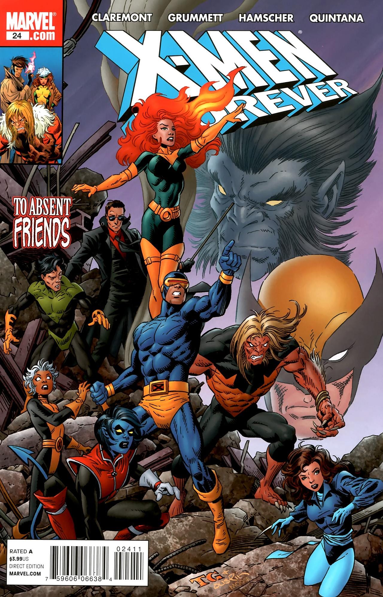 Marvel COMIC BOOK X-Men Forever #24 - CVR A (VF/NM)