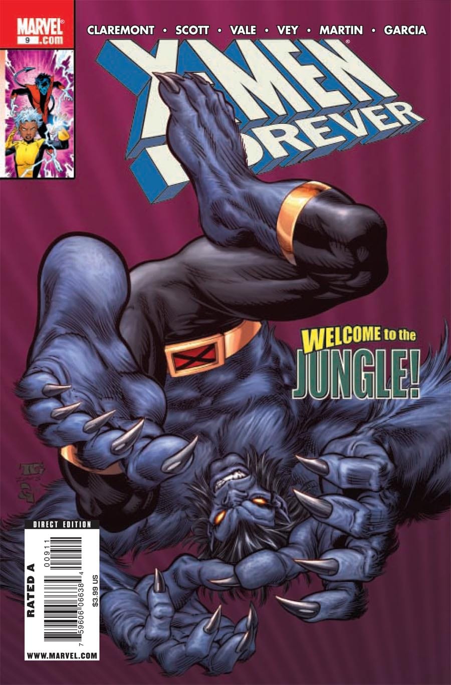 Marvel COMIC BOOK X-Men Forever #9 - CVR A (VF/NM)