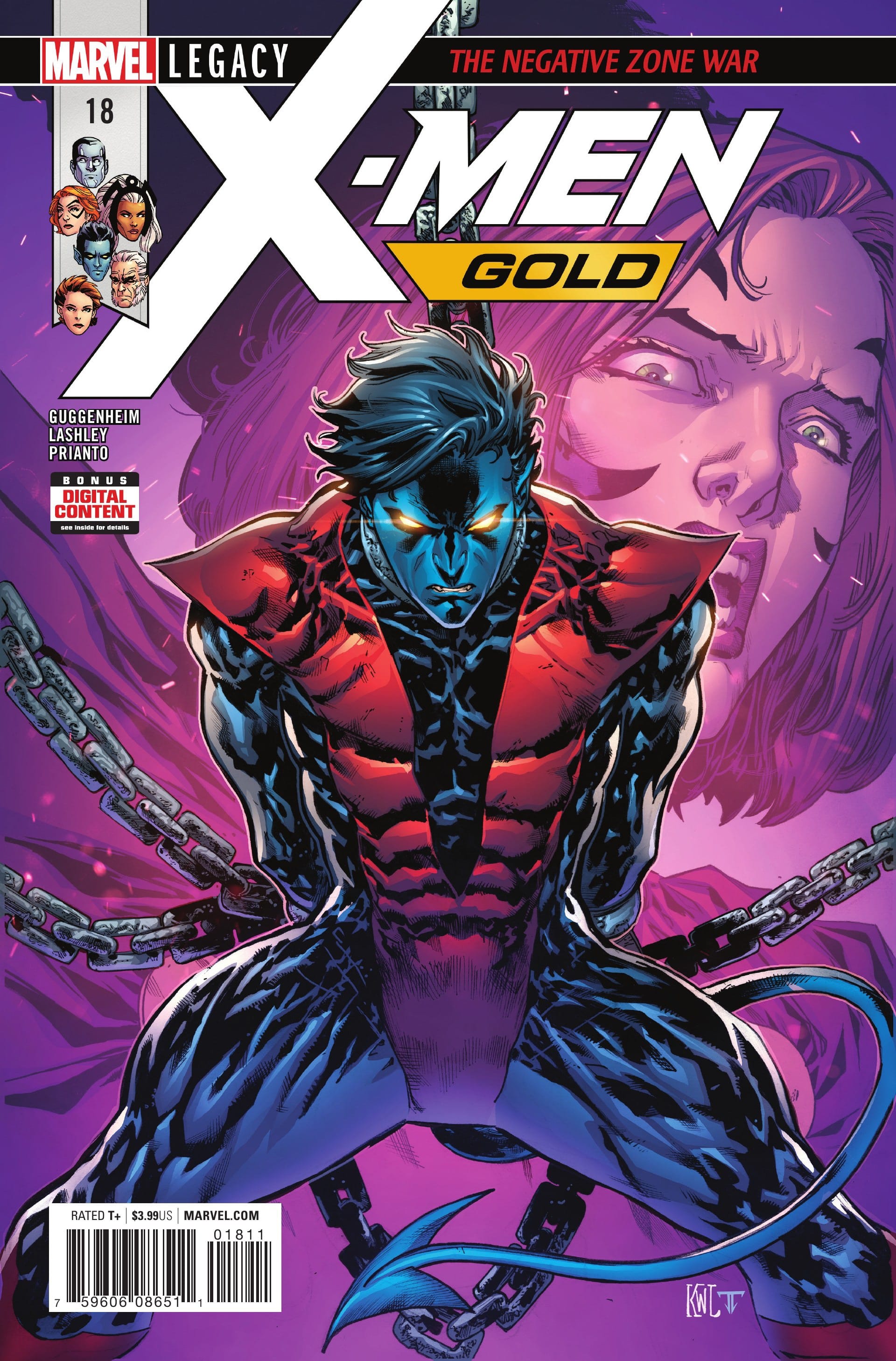 Marvel COMIC BOOK X-Men: Gold #18 (VF/NM)