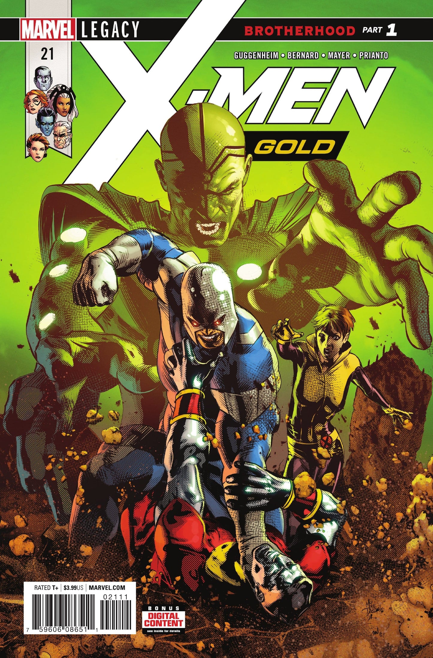Marvel COMIC BOOK X-Men: Gold #21 (VF/NM)