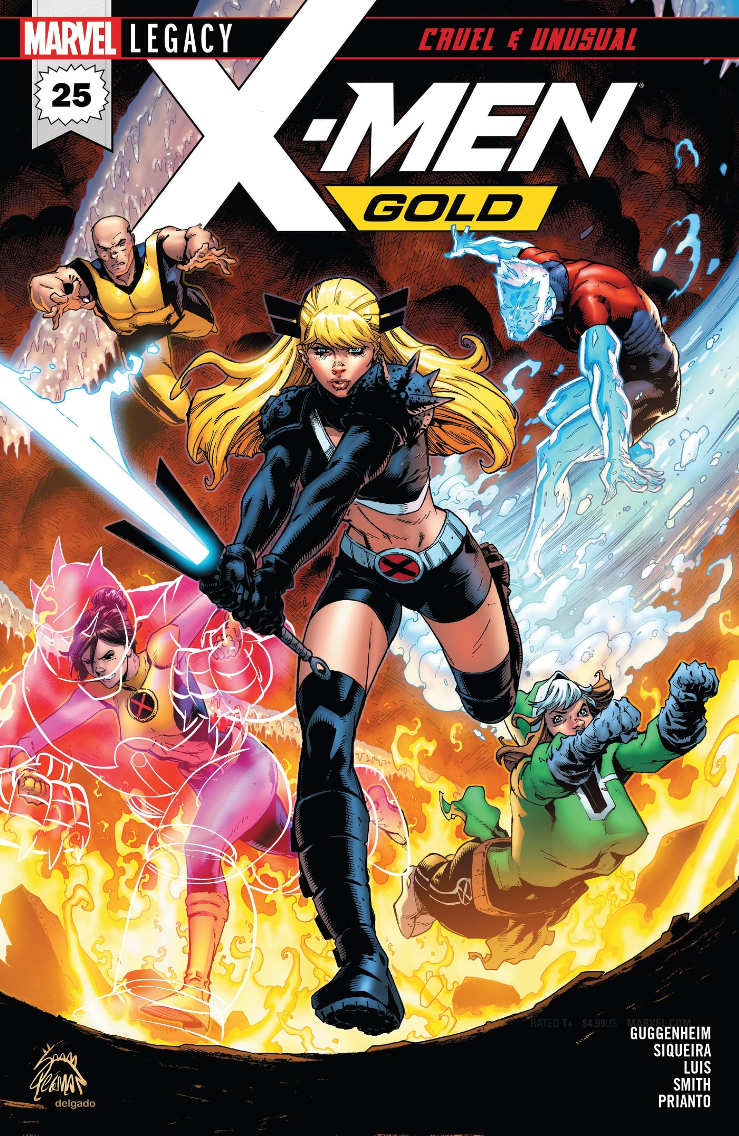 Marvel COMIC BOOK X-Men: Gold #25 (VF/NM)