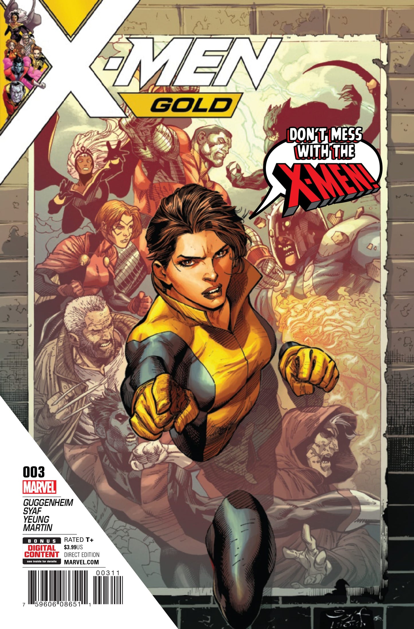 Marvel COMIC BOOK X-Men: Gold #3 (VF/NM)