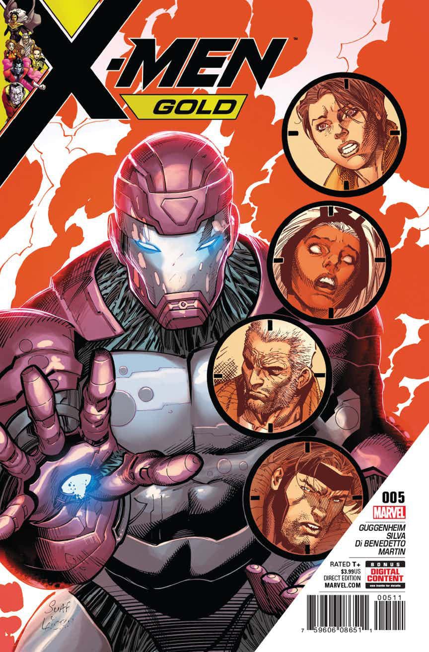 Marvel COMIC BOOK X-Men: Gold #5 (VF/NM)