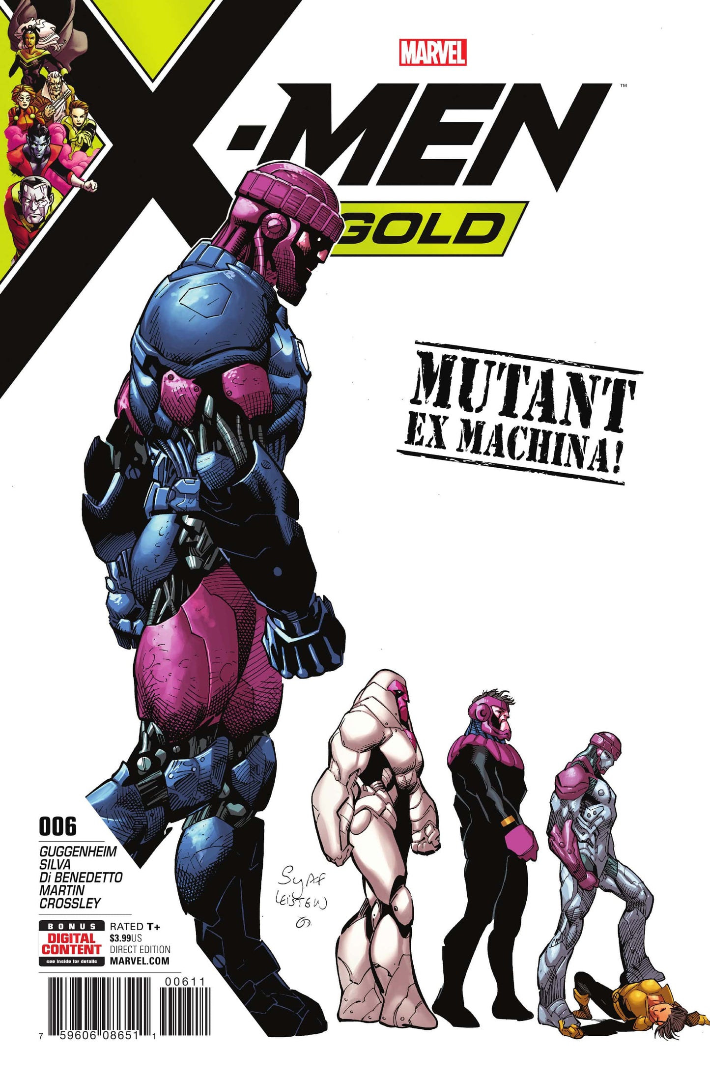 Marvel COMIC BOOK X-Men: Gold #6 (VF/NM)
