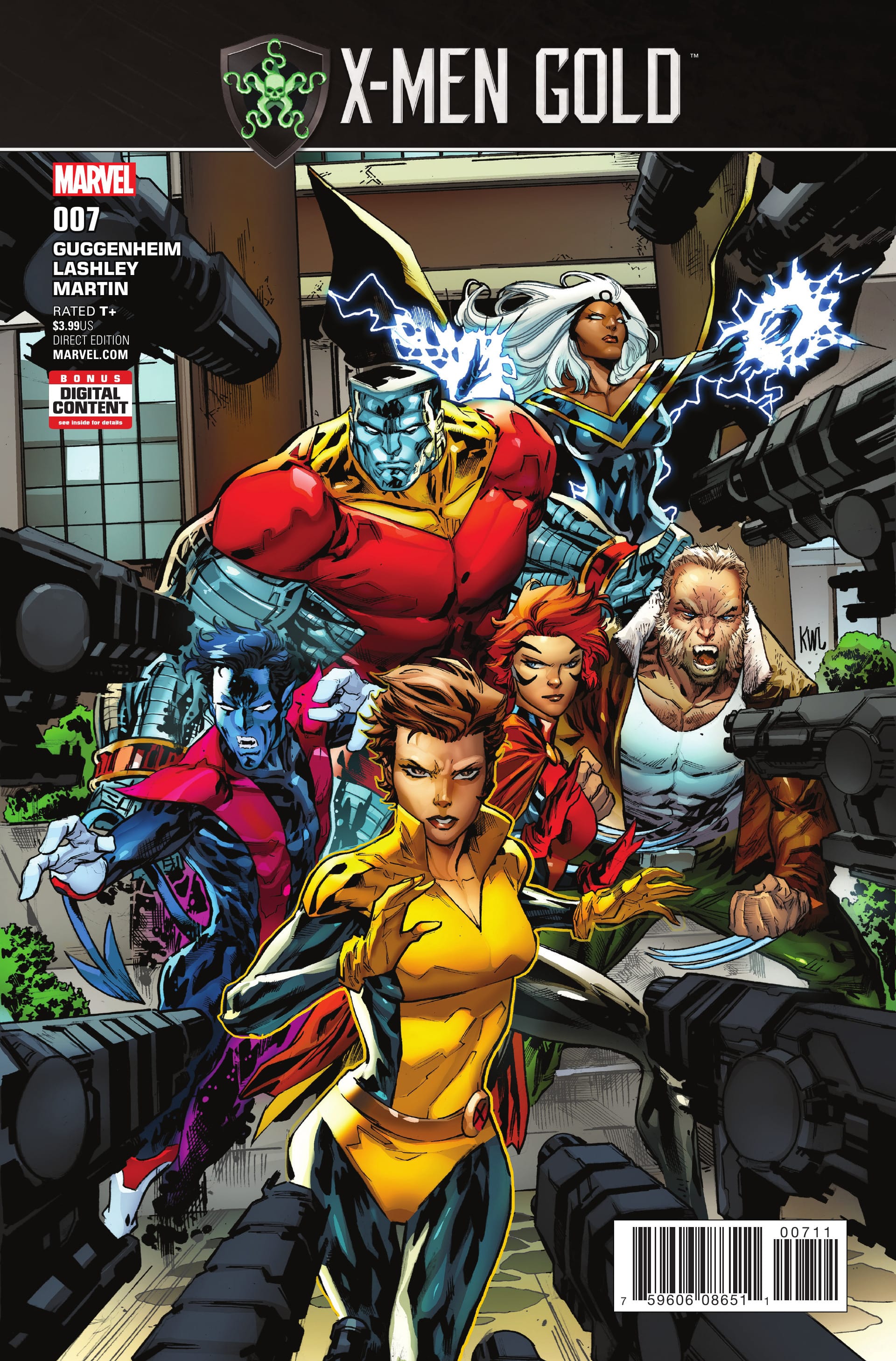 Marvel COMIC BOOK X-Men: Gold #7 (VF/NM)