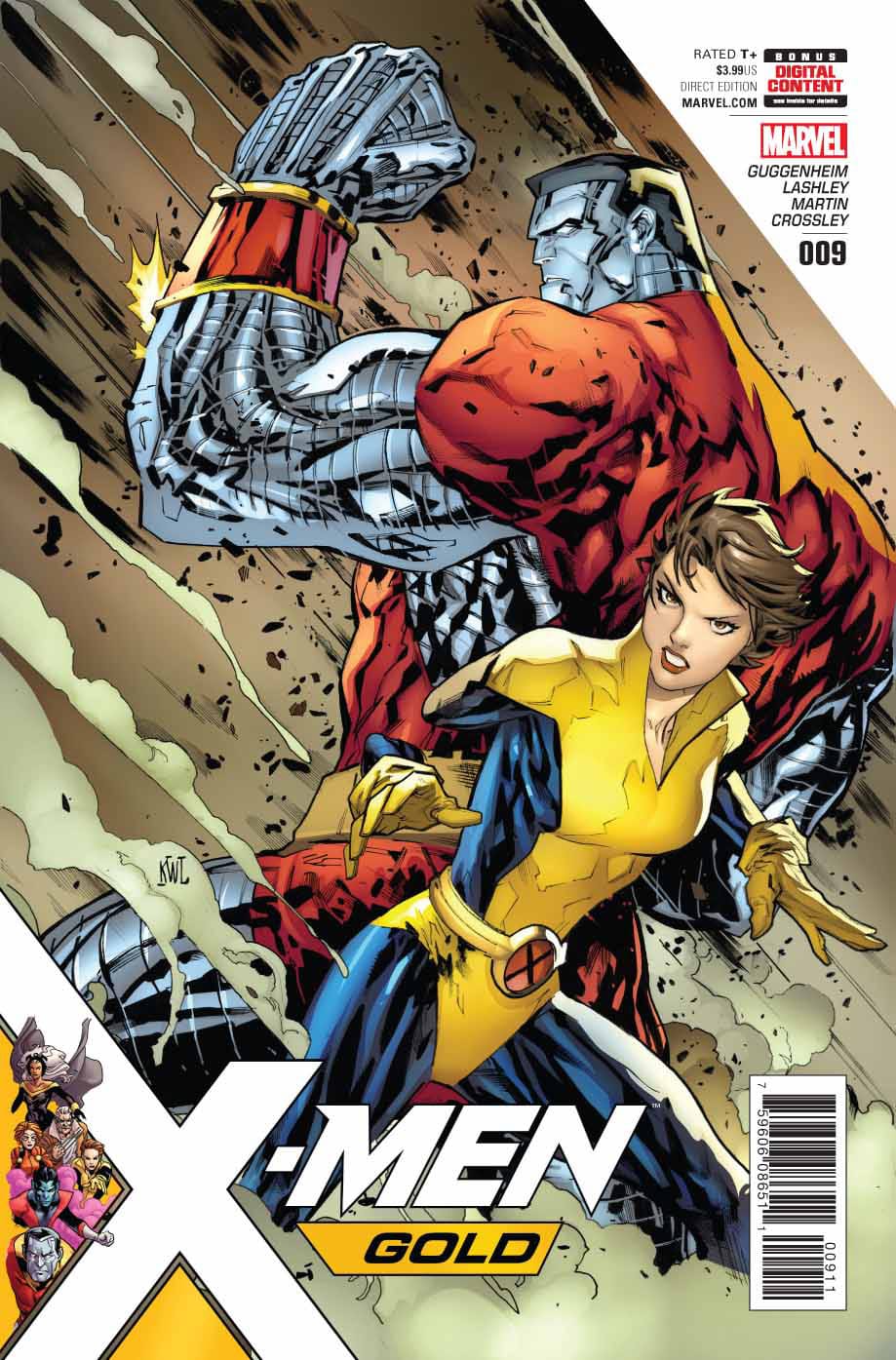 Marvel COMIC BOOK X-Men: Gold #9 (VF/NM)