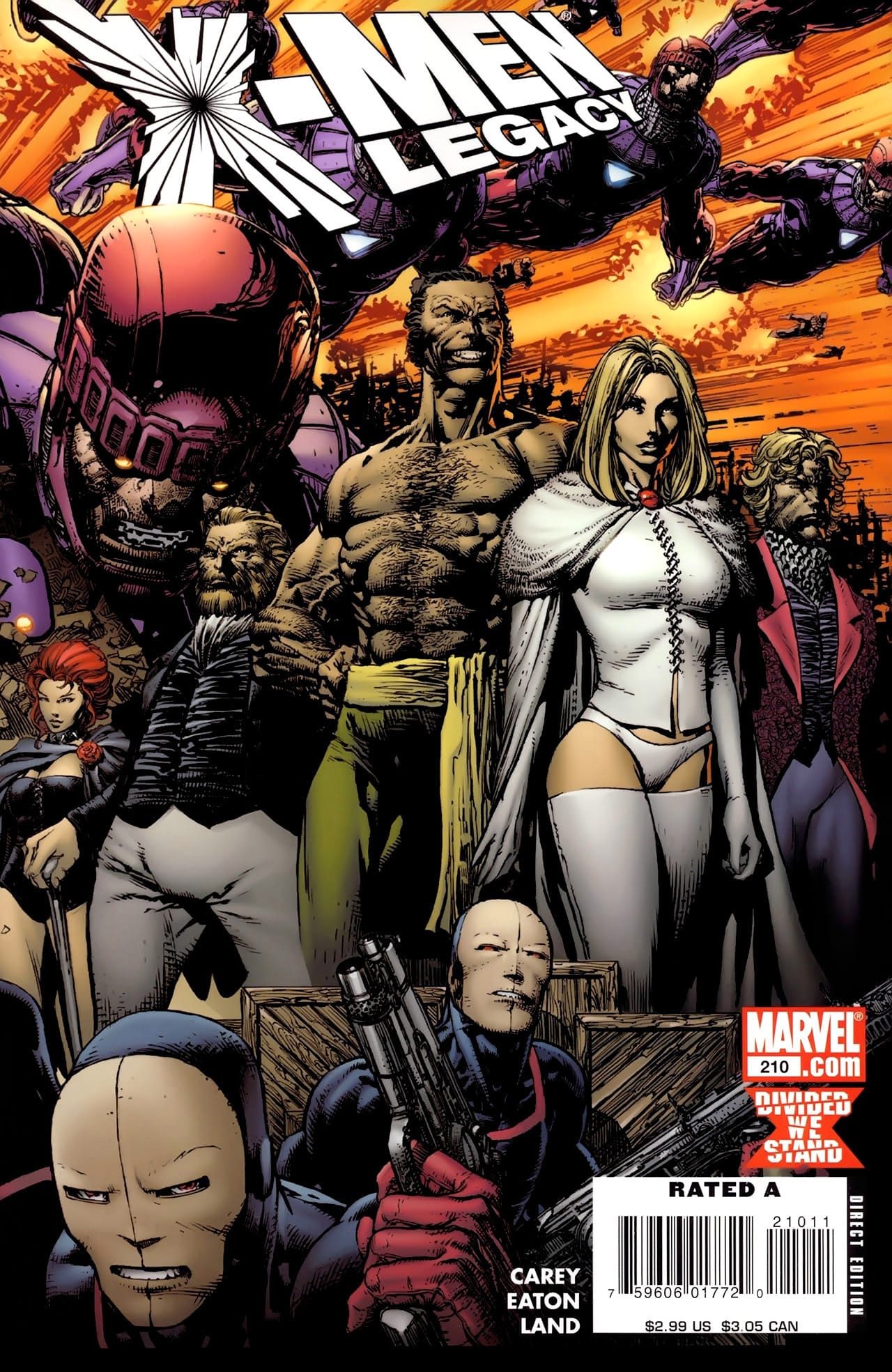 Marvel COMIC BOOK X-Men: Legacy #210 (VF/NM)