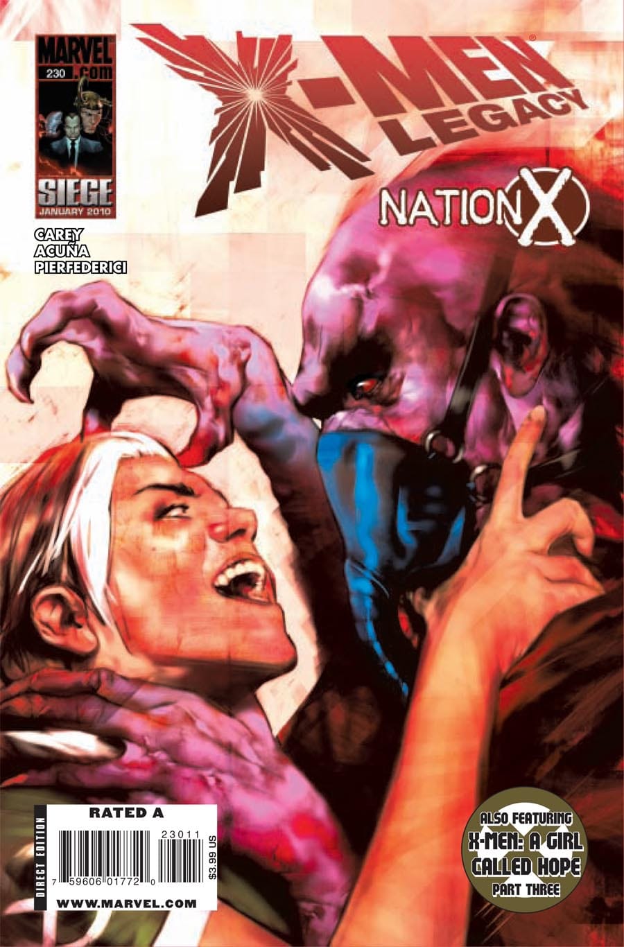 Marvel COMIC BOOK X-Men: Legacy #230 (VF/NM)