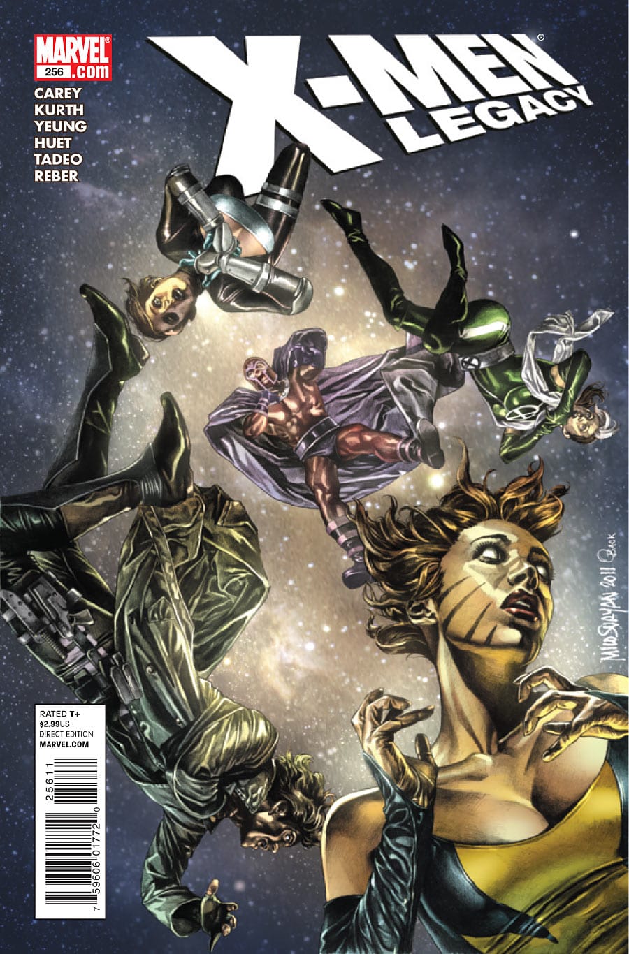 Marvel COMIC BOOK X-Men: Legacy #256 (VF/NM)