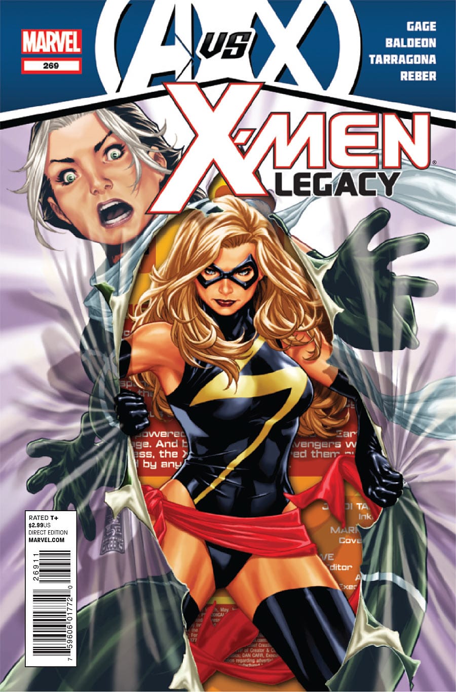 Marvel COMIC BOOK X-Men: Legacy #269 (VF/NM)
