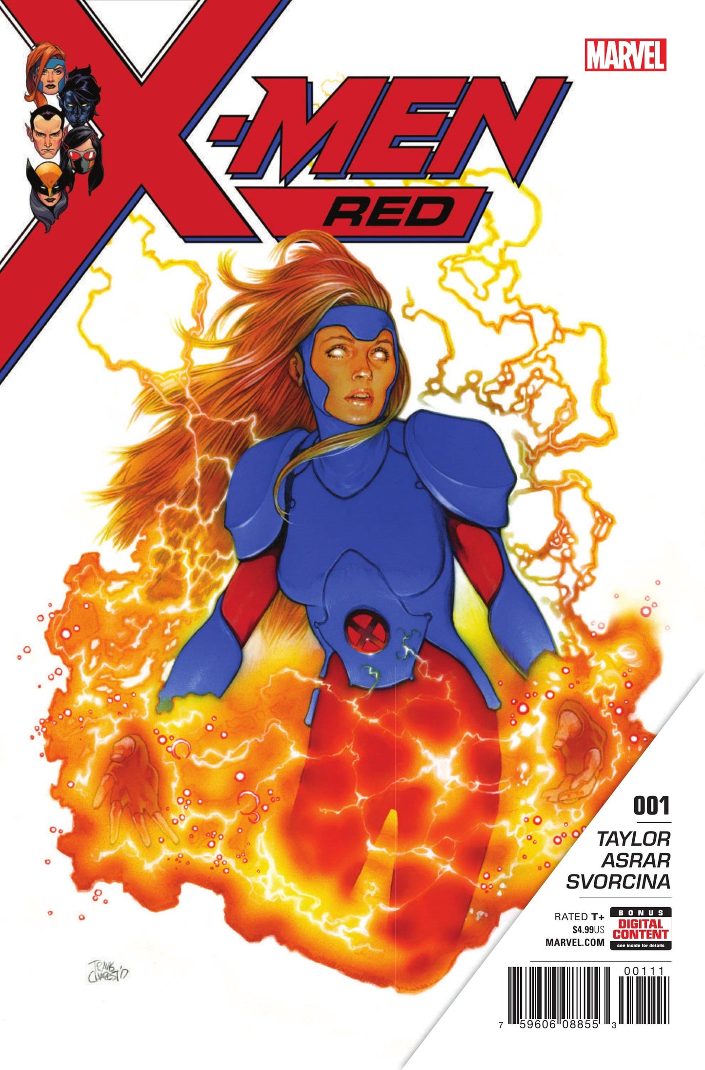 Marvel COMIC BOOK X-Men: Red #1 (VF/NM)
