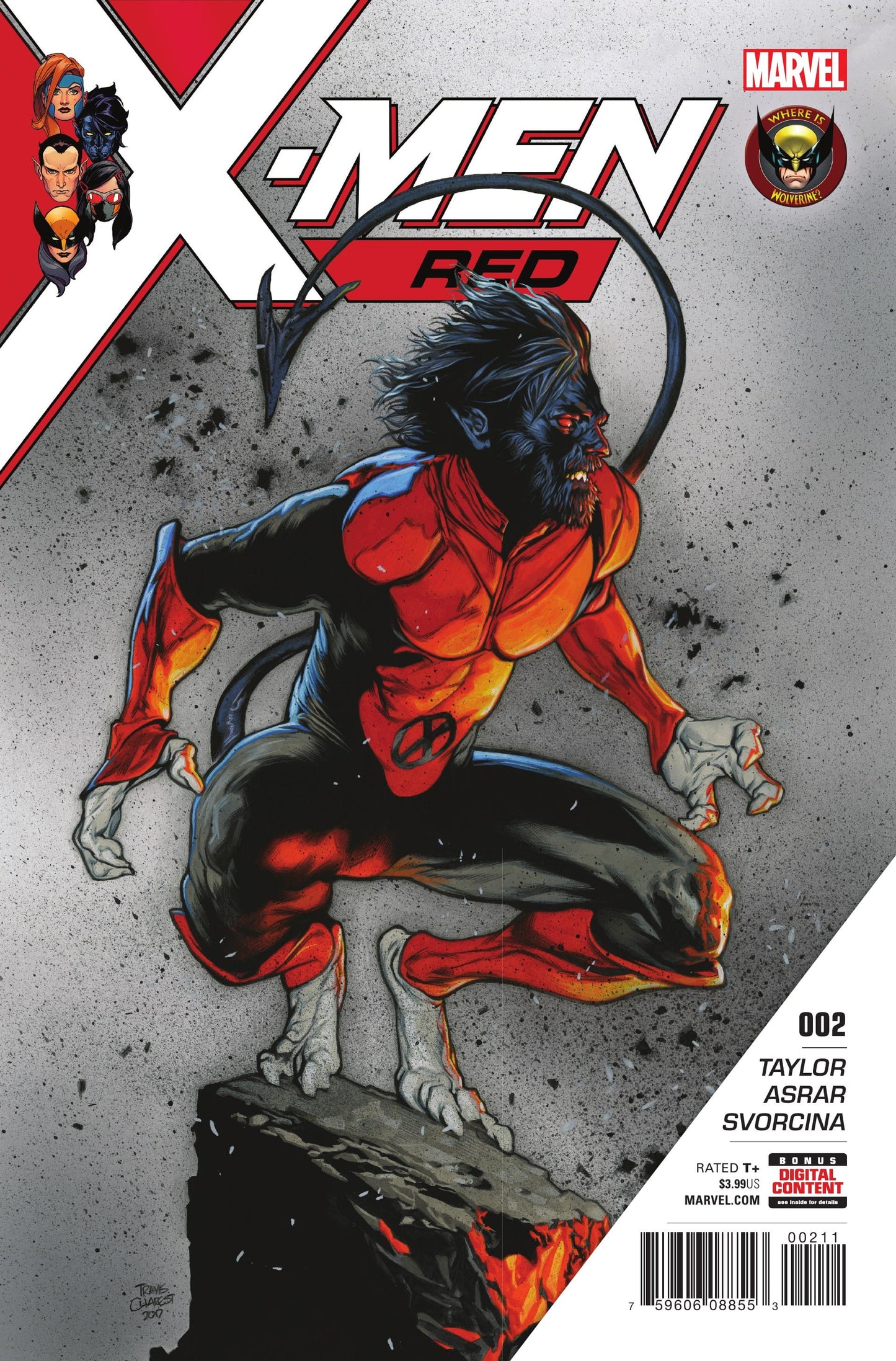 Marvel COMIC BOOK X-Men: Red #2 (VF/NM)