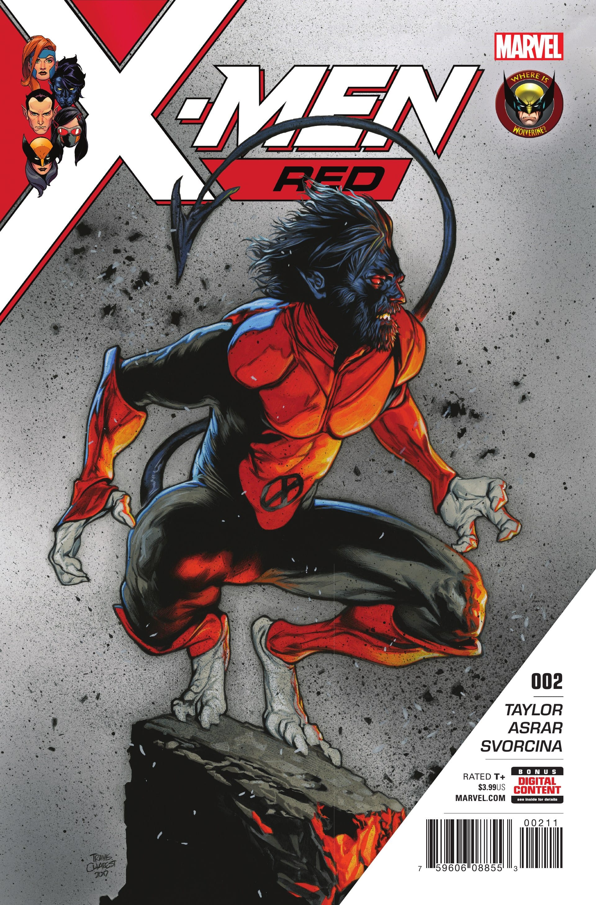 Marvel COMIC BOOK X-Men: Red #2 (VF/NM)