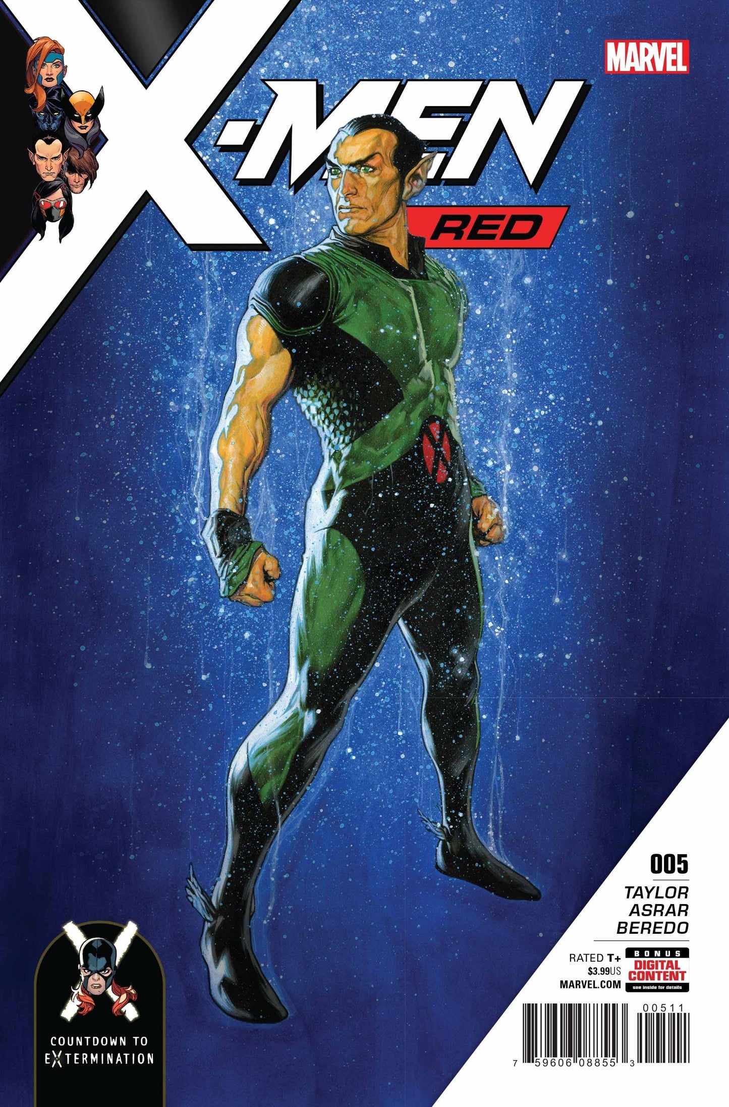 Marvel COMIC BOOK X-Men: Red #5 (VF/NM)
