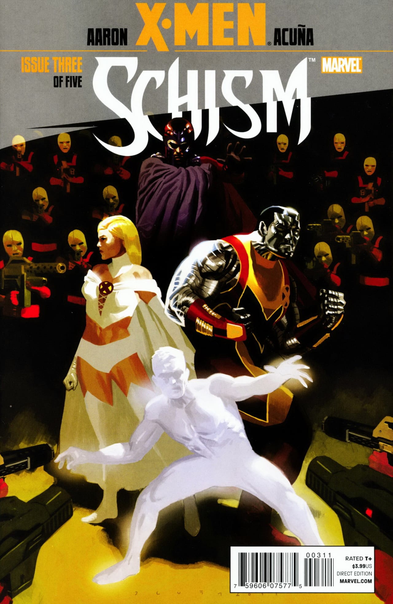 Marvel COMIC BOOK X-Men: Schism #3 (VF/NM)