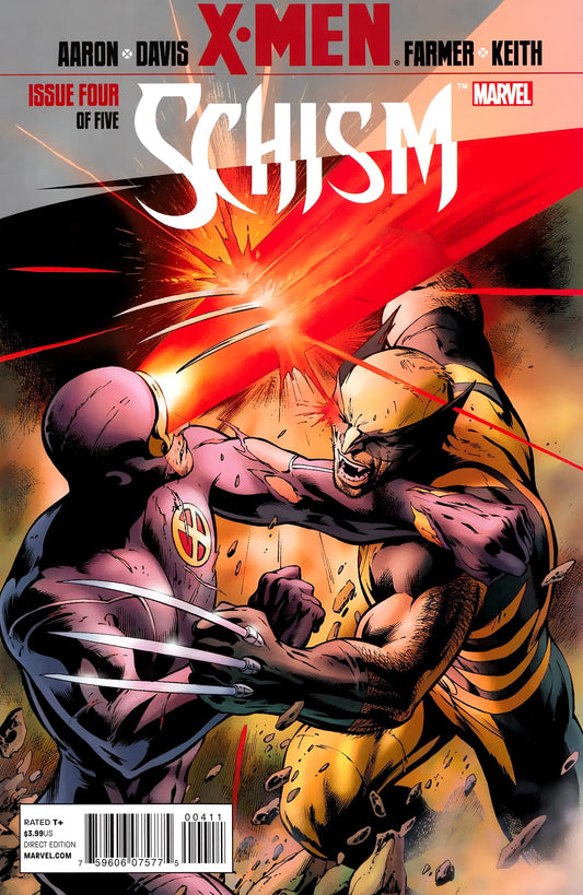 Marvel COMIC BOOK X-Men: Schism #4 (VF/NM)