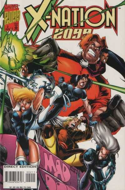 Marvel COMIC BOOK X-Nation 2099 #2 (VF/NM)