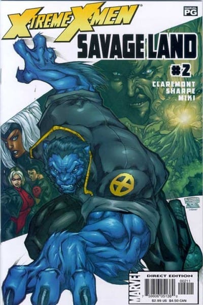 Marvel COMIC BOOK X-Treme X-Men: Savage Land #2 - CVR A (VF/NM)