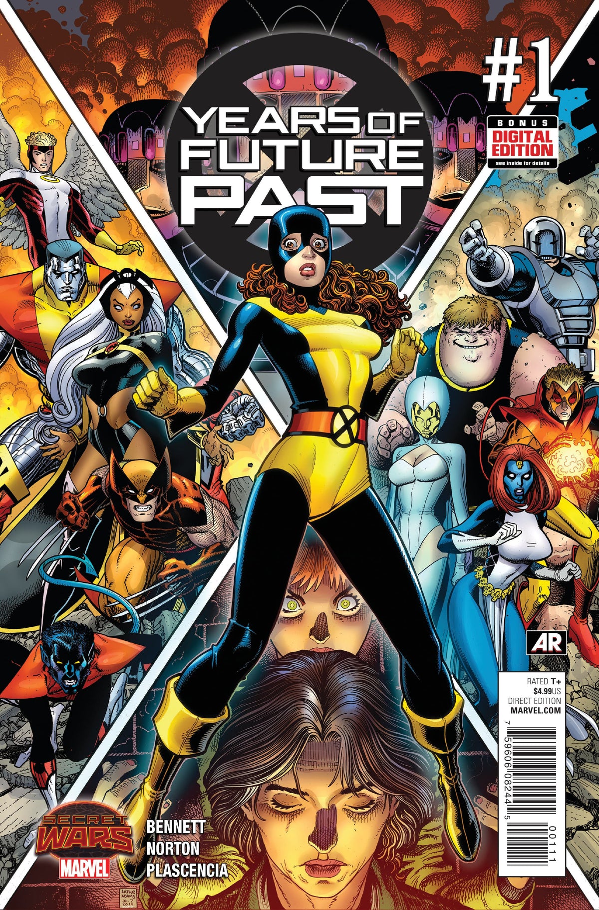Marvel COMIC BOOK Years of Future Past #1 - CVR A (VF)