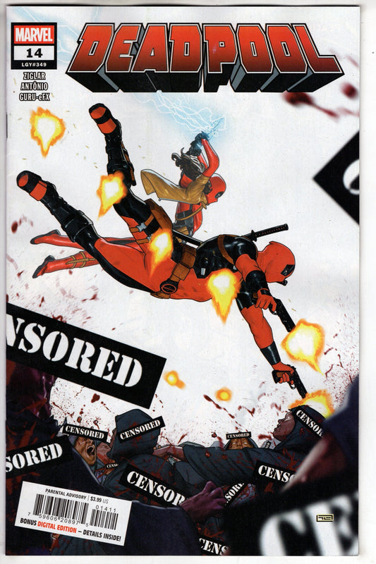 Marvel COMIC BOOKS DEADPOOL #14