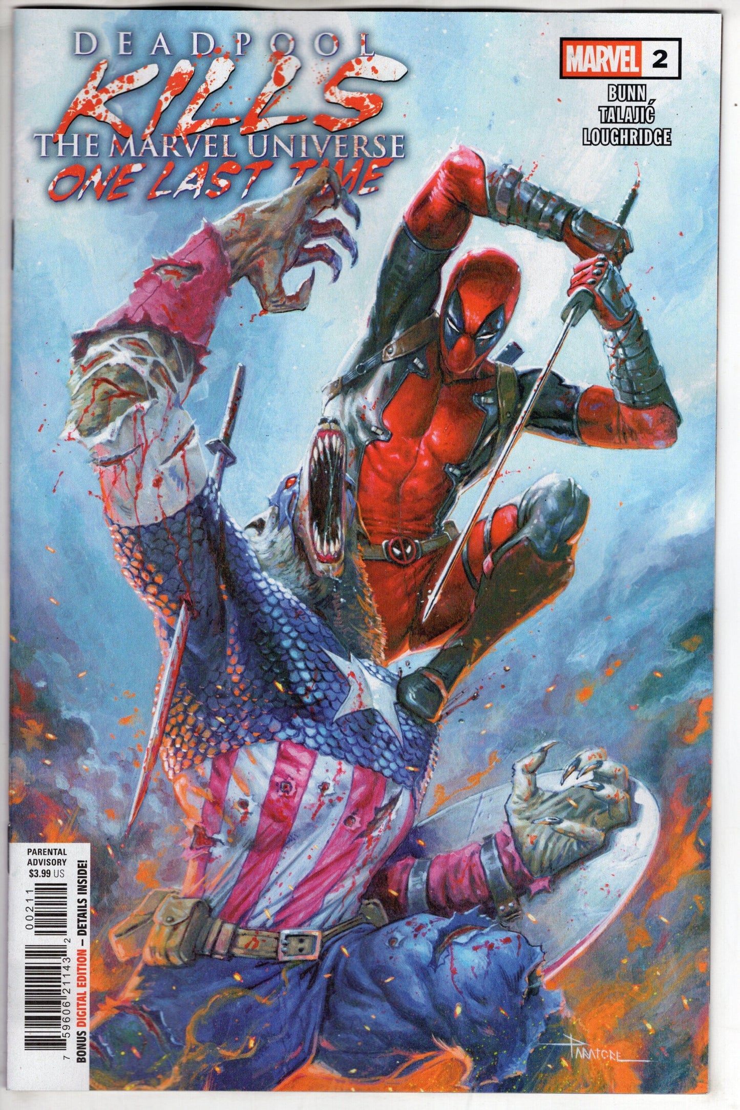 Marvel COMIC BOOKS DEADPOOL KILLS THE MARVEL UNIVERSE ONE LAST TIME #2